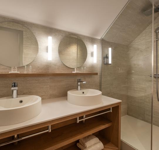 Hôtel Arcanse - salle de bain